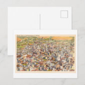 ヴィンテージ航空ビューオブヨハネスバーグ ポストカード (正面/裏面)