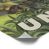 ヴィンテージ航空広告 ポスター (角)