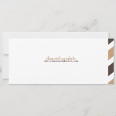 ヴィンテージ航空搭乗券招待状 招待状 (裏面)