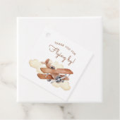 ヴィンテージ航空機バイプレーンボーイ誕生日 フェイバータグ (インサイチュ)