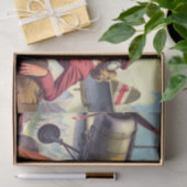 ヴィンテージ航空機ピンナップイラスト 薄葉紙 (ギフト)