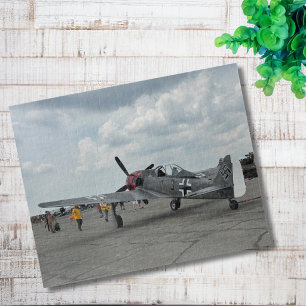 ヴィンテージ航空機写真 パイロット父の誕生日航空 ジグソーパズル