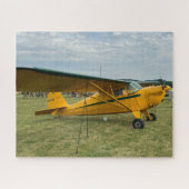 ヴィンテージ航空機写真 パイロット父の誕生日航空 ジグソーパズル (横)