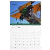 ヴィンテージ航空機用エンジン2014年 カレンダー (1月 2027)