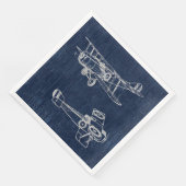 ヴィンテージ航空機芸術新聞文字&スクリプトスタイル (コーナー)