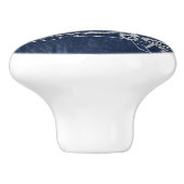 ヴィンテージ航空機芸術新聞文字&スクリプトスタイル セラミックノブ (側面)