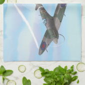 ヴィンテージ航空機 キッチンタオル (折り畳み)