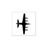ヴィンテージ航空機 B-17 軍用航空 ラバースタンプ (インプリント)