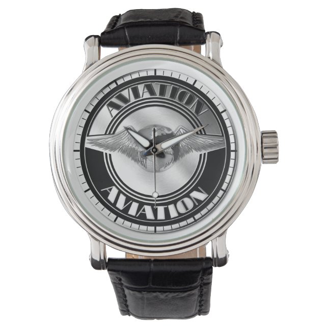 ヴィンテージ航空術 腕時計 (正面)