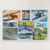 ヴィンテージ航空飛行機20x30 1014ピースパズル ジグソーパズル (横)