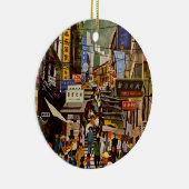 ヴィンテージ航空香港中国旅行 セラミックオーナメント (右)