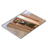 ヴィンテージ船のログ ノートブック (左側)