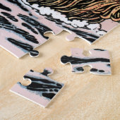 ヴィンテージ船を見て海の人魚 ジグソーパズル (側面)