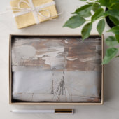 ヴィンテージ船セーリングオイル塗装デコパージュ 薄葉紙 (ギフト)