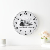 ヴィンテージ船舶 ラージ壁時計 (ホーム)