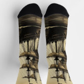 ヴィンテージ船 ソックス (上部)