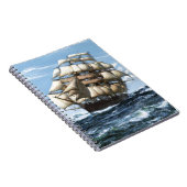 ヴィンテージ船 ノートブック (右側)