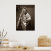 ヴィンテージ船 ポスター (キッチン)