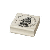 ヴィンテージ船 ラバースタンプ (スタンプ)