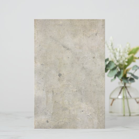 ヴィンテージ色あせた暗グランジ文具 便箋 (スタンド正面)