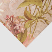 ヴィンテージ色あせた秋のパリの壁紙デコパージュ 薄葉紙 (詳細)