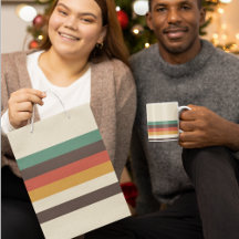 ヴィンテージ色のストライプ