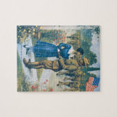 ヴィンテージ色の男はスラッカーではない ジグソーパズル (横)