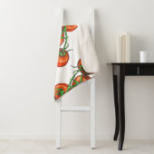 ヴィンテージ色シームレスパターンと新鮮な野菜 シェルパブランケット (インサイチュ)