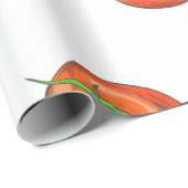 ヴィンテージ色シームレスパターンと新鮮な野菜 ラッピングペーパー (ロールコーナー)