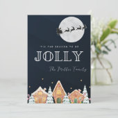 ヴィンテージ色彩の鮮やかサノスノースイーダーホリデーカード シーズンカード (スタンド正面)