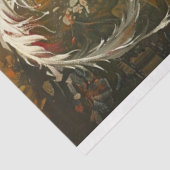 ヴィンテージ色彩の鮮やか油デクページ 薄葉紙 (詳細)