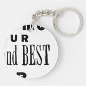 ヴィンテージ芝刈りソフト広告 キーホルダー (裏面)