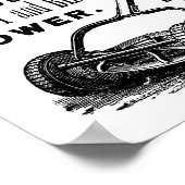 ヴィンテージ芝刈りソフト広告 ポスター (角)