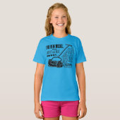 ヴィンテージ芝刈りソフト広告 Tシャツ (正面フル)