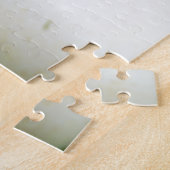 ヴィンテージ芝鉢と子猫 ジグソーパズル (側面)