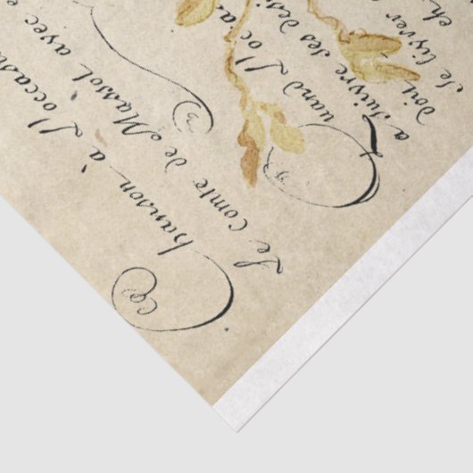 ヴィンテージ花と花器の切り離しティッシュペーパー 薄葉紙 (詳細)