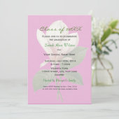 ヴィンテージ花の卒業式 招待状 (スタンド正面)