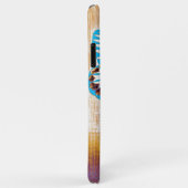 ヴィンテージ花の美しい蝶 Case-Mate iPhoneケース (裏面/右)