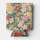 ヴィンテージ花アザラ日本の絵画ア 缶クーラー (正面)