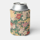 ヴィンテージ花アザラ日本の絵画ア 缶クーラー (缶裏面)