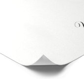 ヴィンテージ花イラストレーション ポスター (角)