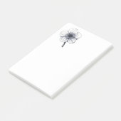 ヴィンテージ花イラストレーション。 ポストイット (アングル)