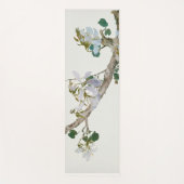 ヴィンテージ花イラストレーション ヨガマット (正面)