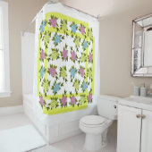 ヴィンテージ花シャワーカーテン シャワーカーテン (インサイチュ)