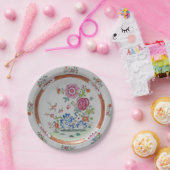 ヴィンテージ花パターン庭の中国趣味の中国 ペーパープレート (パーティー)