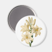 ヴィンテージ花マグネット1 マグネット (正面/裏面)