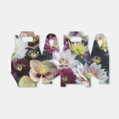 ヴィンテージ花付き箱 フェイバーボックス (折り畳みなし)