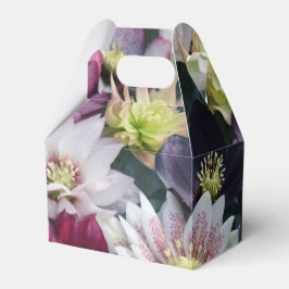 ヴィンテージ花付き箱 フェイバーボックス