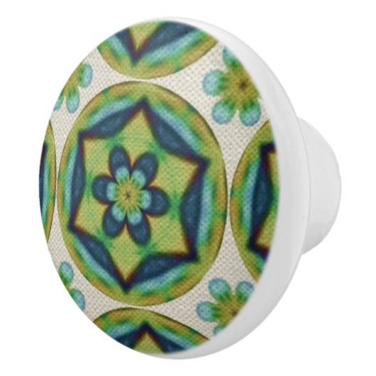 ヴィンテージ花器プル セラミックノブ (右)