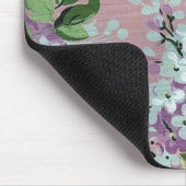 ヴィンテージ花壁紙マウスパッド マウスパッド (コーナー)